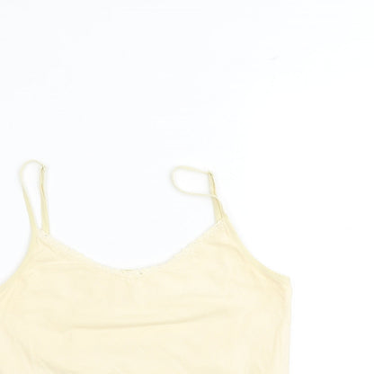 Womens UK Size S Principles Ivory Basic Tank