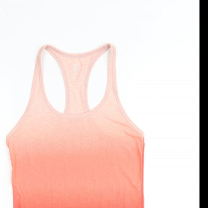 Womens UK Size S Gap Pink Basic Tank