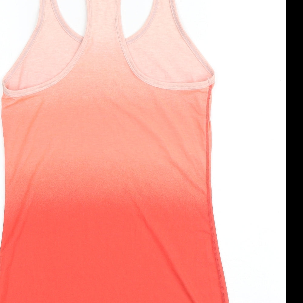 Womens UK Size S Gap Pink Basic Tank