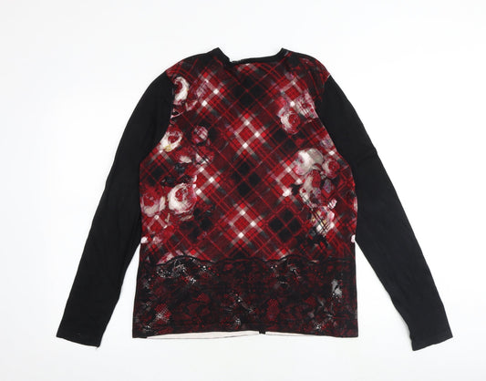 Womens UK Size 14 Betty Barclay Multicoloured Cardigan Jumper