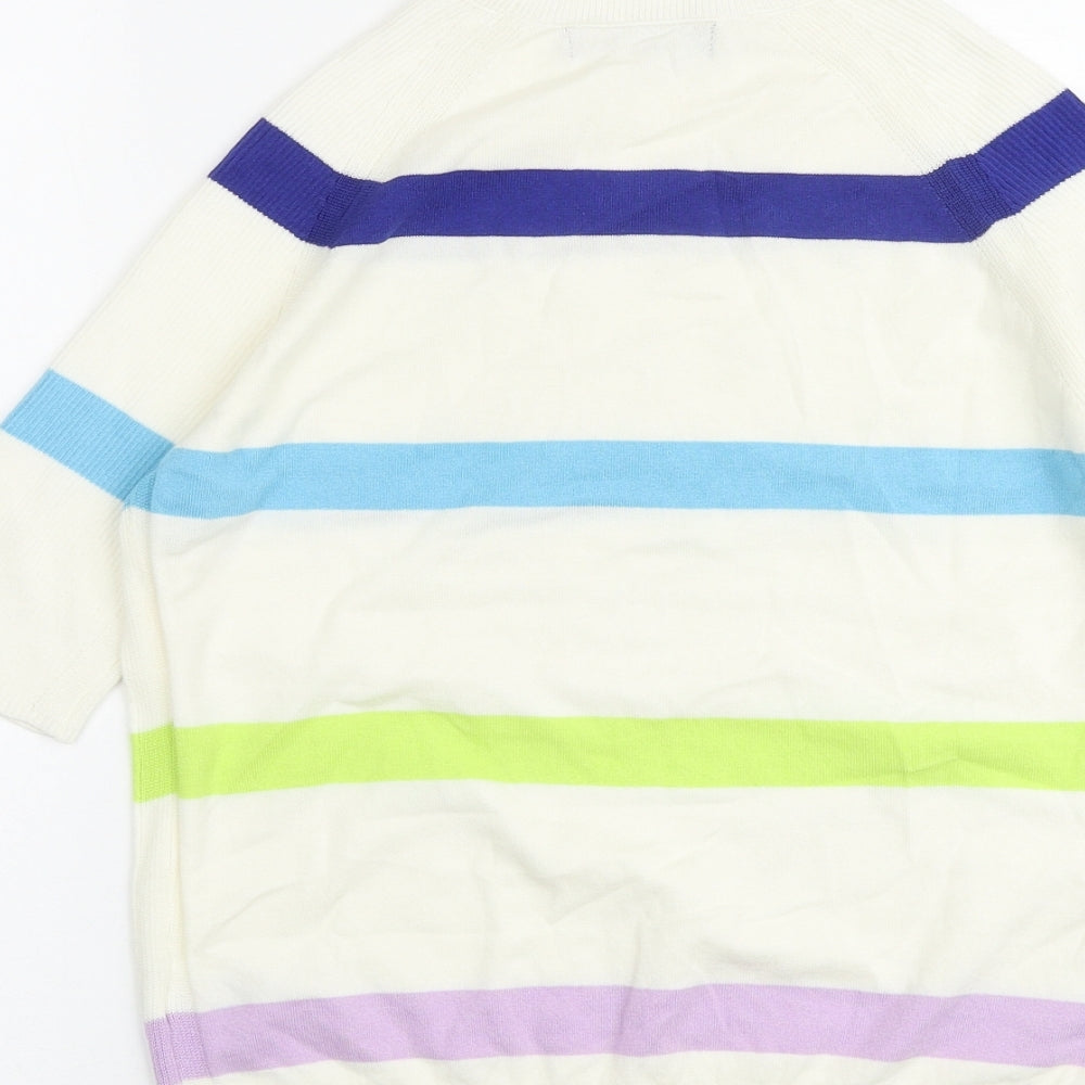 Womens UK Size S Marks and Spencer Multicoloured Pullover Jumper