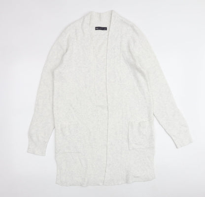 Womens UK Size 8 Marks and Spencer Grey Cardigan Jumper