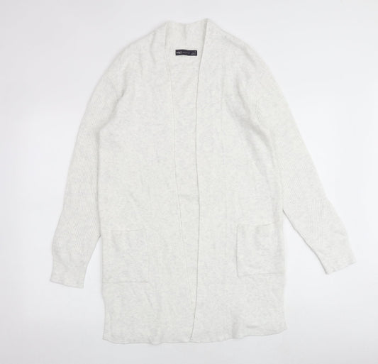 Womens UK Size 8 Marks and Spencer Grey Cardigan Jumper