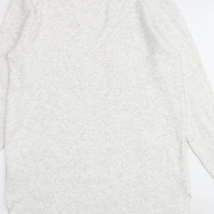 Womens UK Size 8 Marks and Spencer Grey Cardigan Jumper