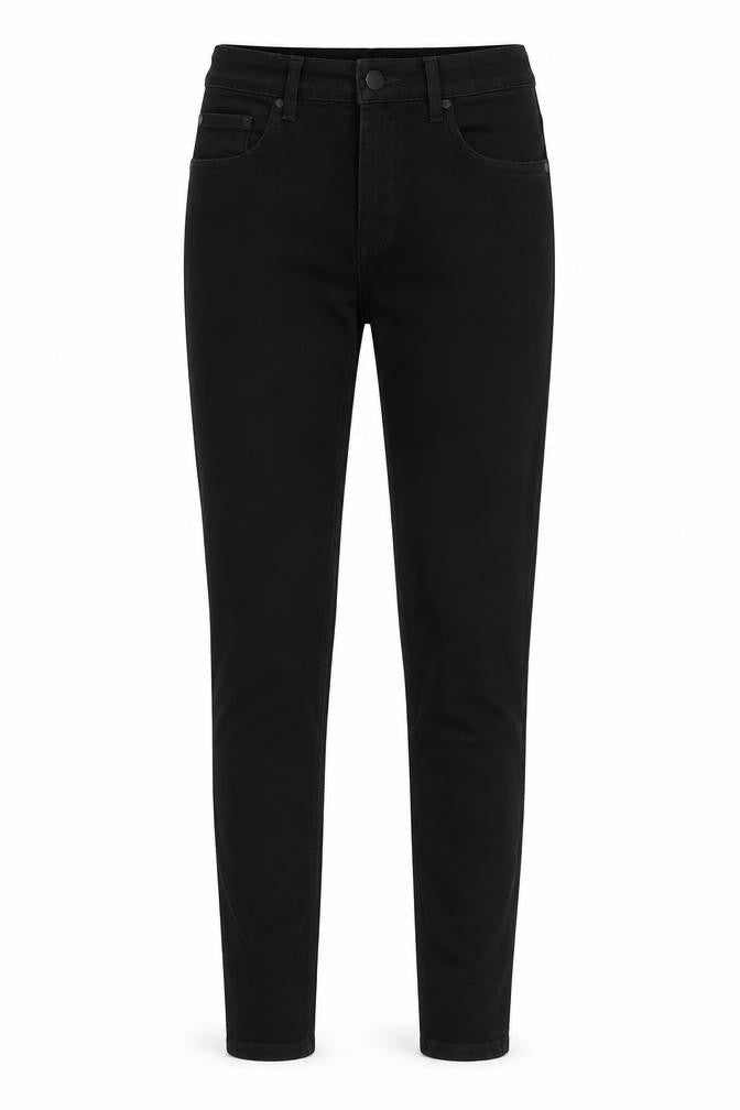 Womens UK Size 8 Boohoo Regular Fit Skinny Black Jeans
