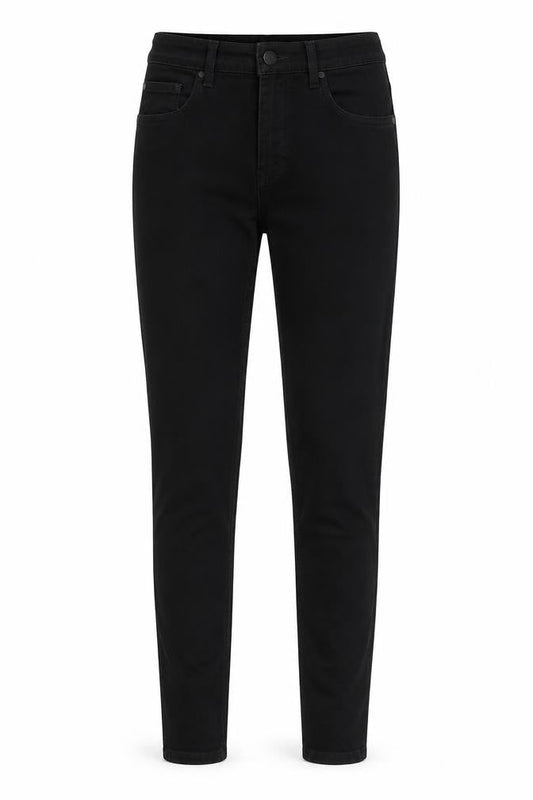 Womens UK Size 8 Boohoo Regular Fit Skinny Black Jeans