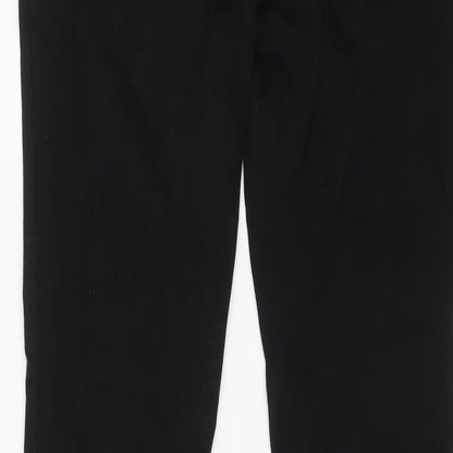 Denim & Co. Womens Black Cotton Skinny Jeans Size 34 in L30 in Regular Button