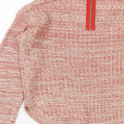 Womens UK Size 8 Marks and Spencer Red Pullover Jumper
