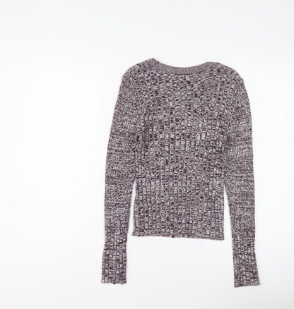 Womens UK Size S Topshop Purple Pullover Jumper