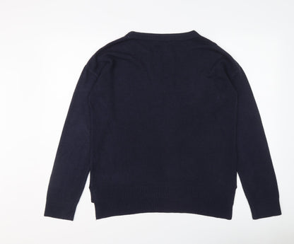 Womens UK Size M NEXT Blue Pullover Jumper