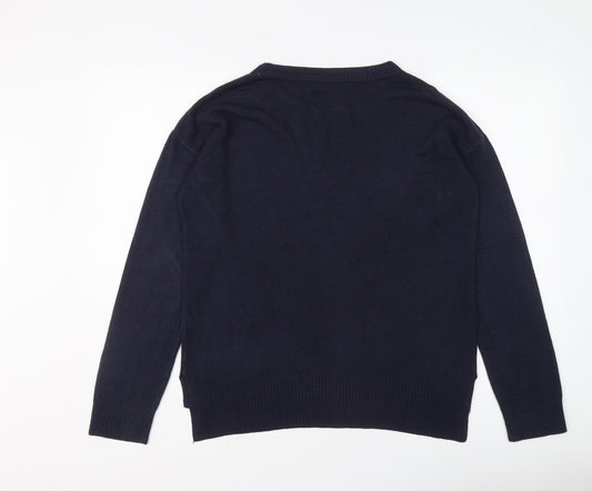 Womens UK Size M NEXT Blue Pullover Jumper