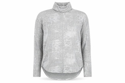 Womens UK Size 8 NEXT Silver Basic Blouse