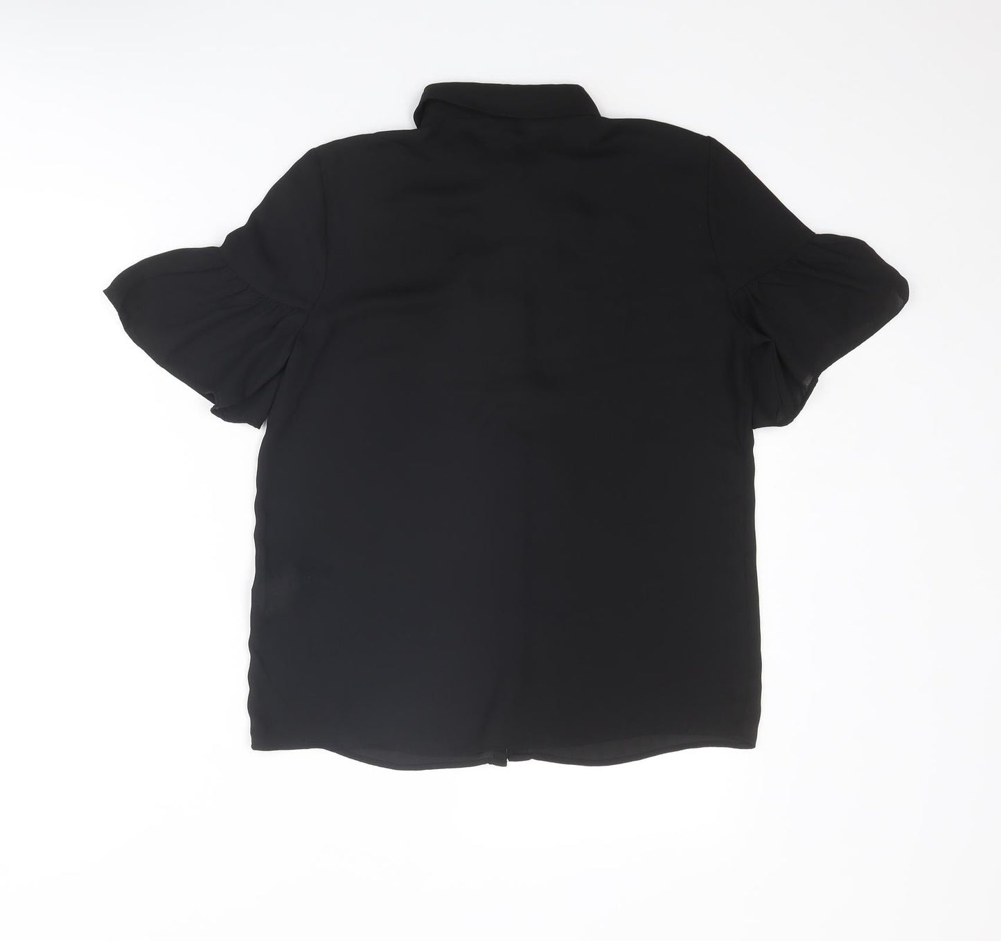 Womens UK Size 6 Koton Black Basic Blouse