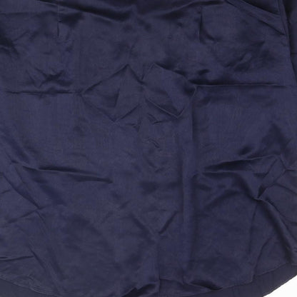 Womens UK Size 10 St Michael Blue Basic Button-Up