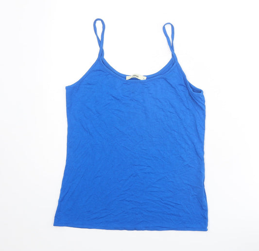 Womens UK Size M Oasis Blue Basic Tank