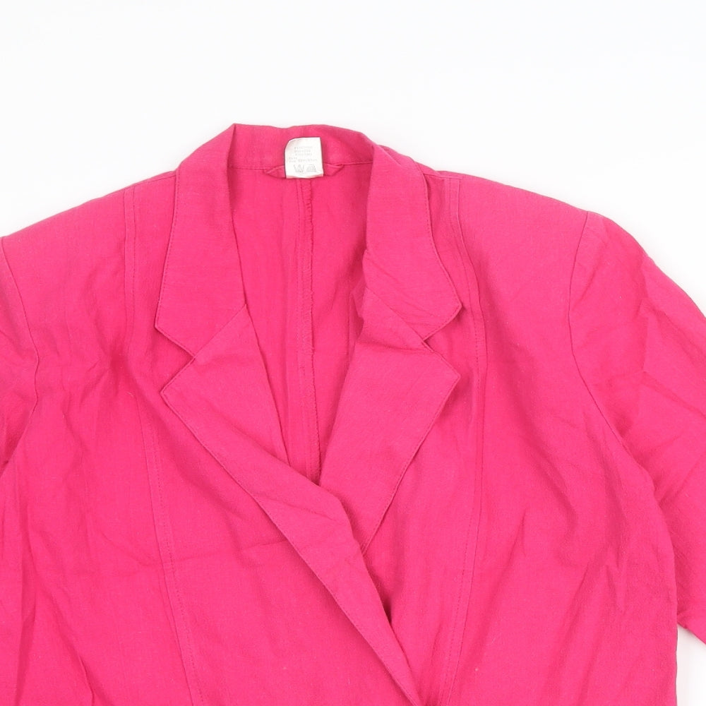 Womens UK Size 10 BHS Pink Jacket