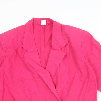 Womens UK Size 10 BHS Pink Jacket