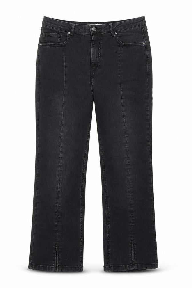 Womens UK Size 14 Urban Bliss Regular Fit Straight Black Jeans