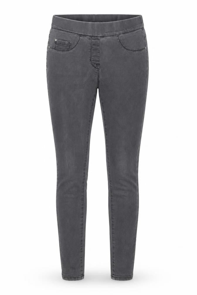 Womens UK Size 8 George Regular Fit Jegging Grey Jeans