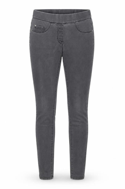 Womens UK Size 8 George Regular Fit Jegging Grey Jeans