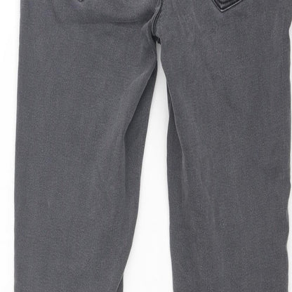 George Womens Grey Cotton Jegging Jeans Size 8 Regular