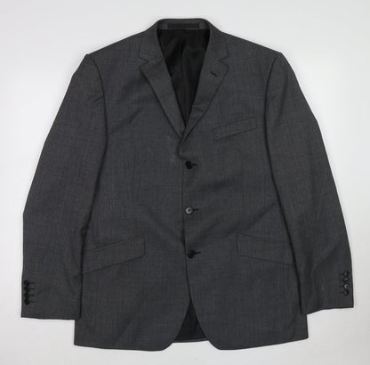 Mens UK Size 42 Marks and Spencer Regular Grey Suit Jacket