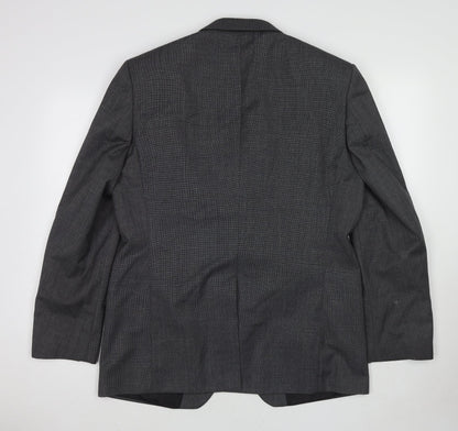 Mens UK Size 42 Marks and Spencer Regular Grey Suit Jacket