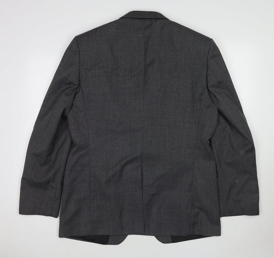 Mens UK Size 42 Marks and Spencer Regular Grey Suit Jacket
