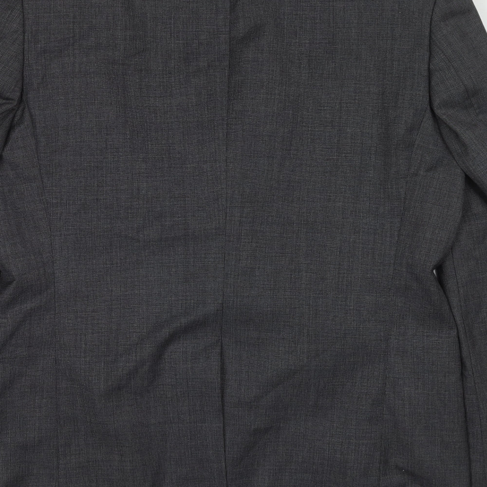 Mens UK Size 42 Marks and Spencer Regular Grey Suit Jacket