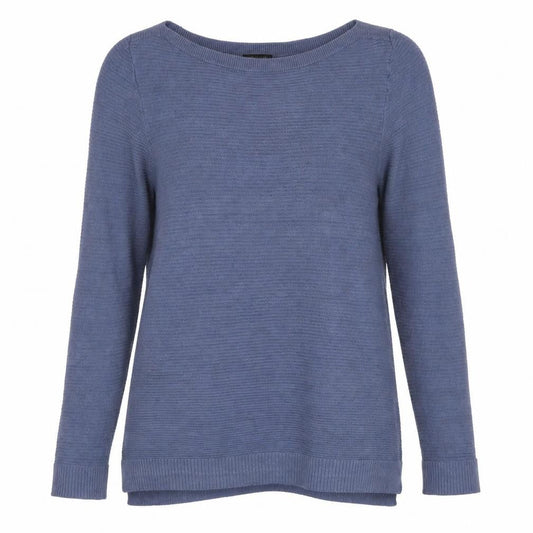 Womens UK Size XL Ann Taylor Blue Pullover Jumper