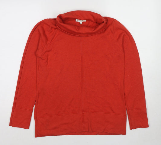 Womens UK Size M Signature Red Pullover Jumper
