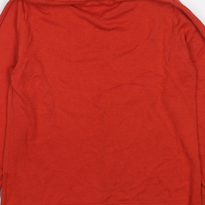 Womens UK Size M Signature Red Pullover Jumper