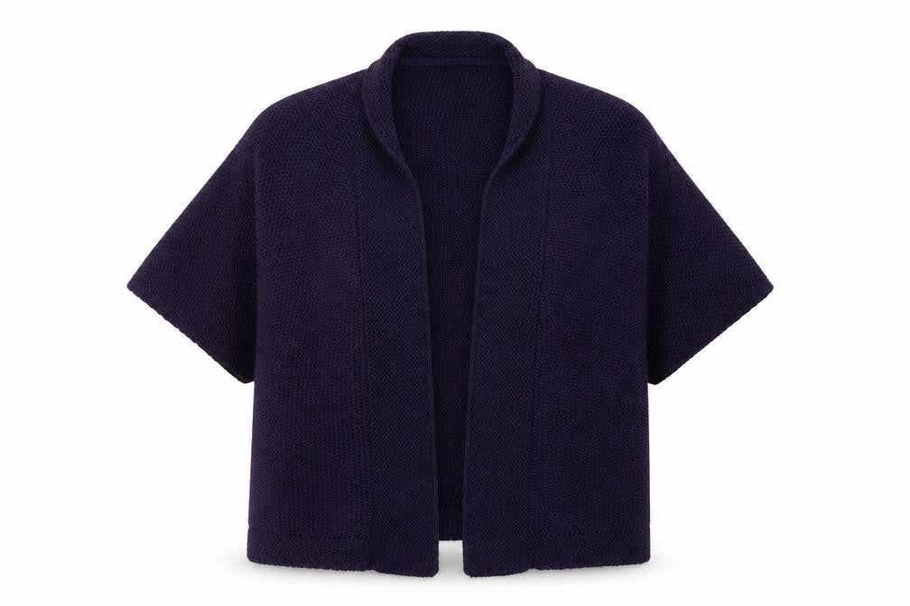Womens UK Size 14 Untold Purple Cardigan Jumper