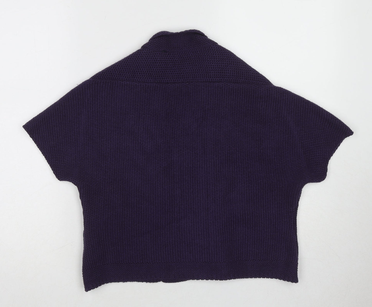 Womens UK Size 14 Untold Purple Cardigan Jumper