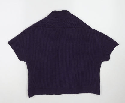 Womens UK Size 14 Untold Purple Cardigan Jumper
