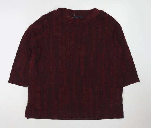 Womens UK Size 16 Marks and Spencer Red Pullover Jumper