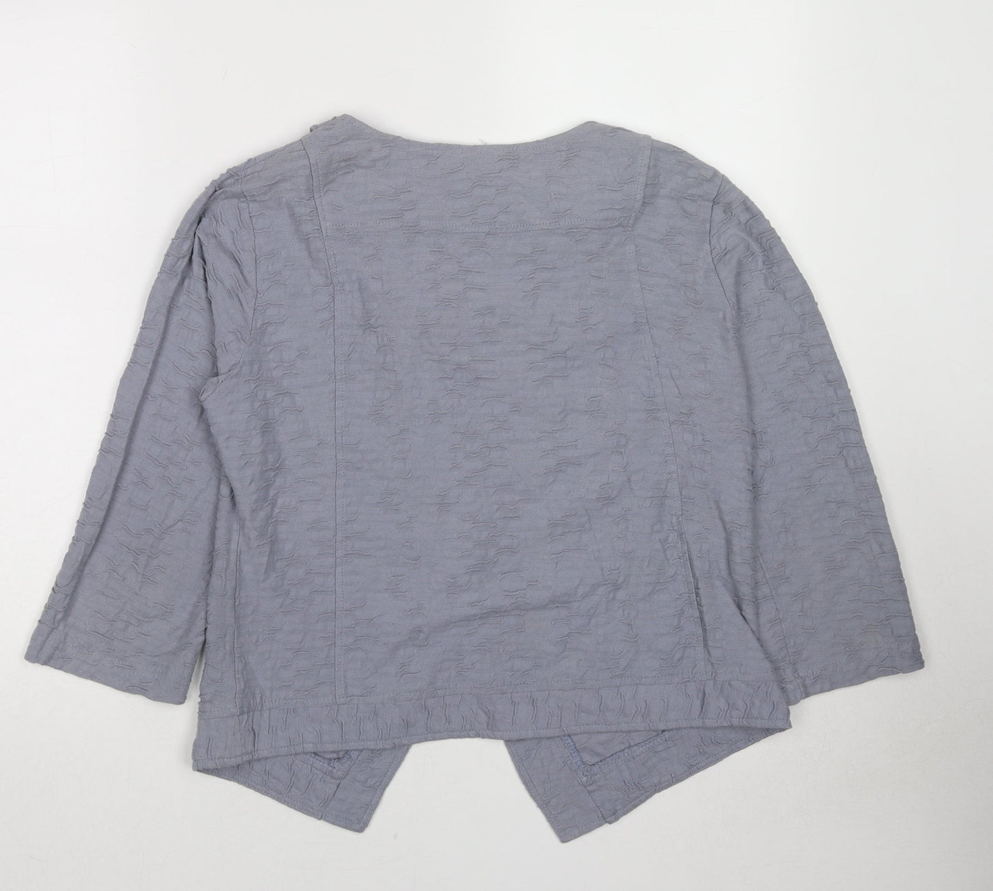 Womens UK Size S Adini Blue Cardigan Jumper