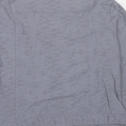 Womens UK Size S Adini Blue Cardigan Jumper