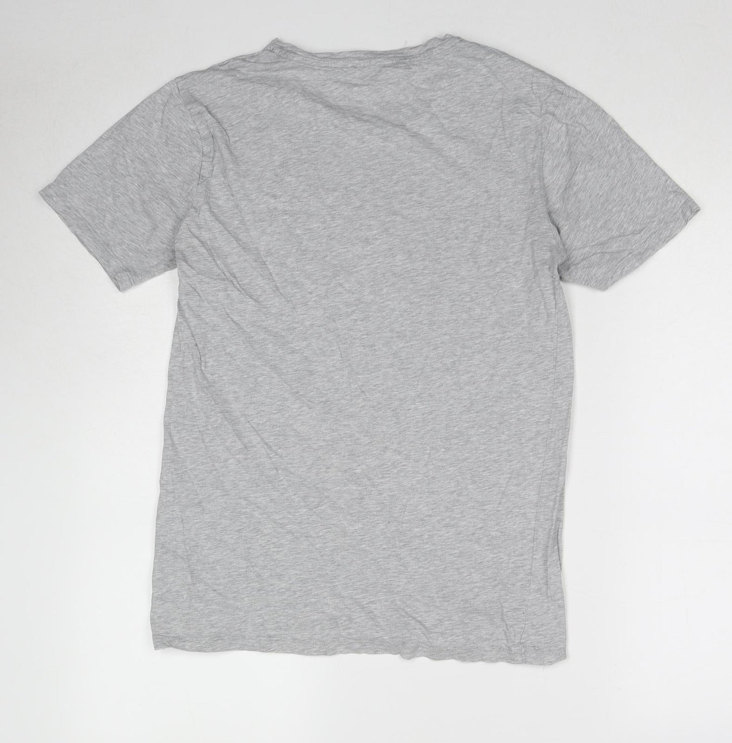 Womens UK Size S Marks and Spencer Grey Basic T-Shirt