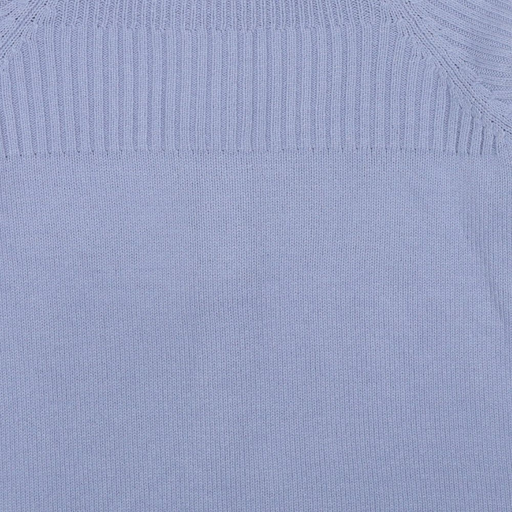 Womens UK Size 10 Marisota Blue Cardigan Jumper