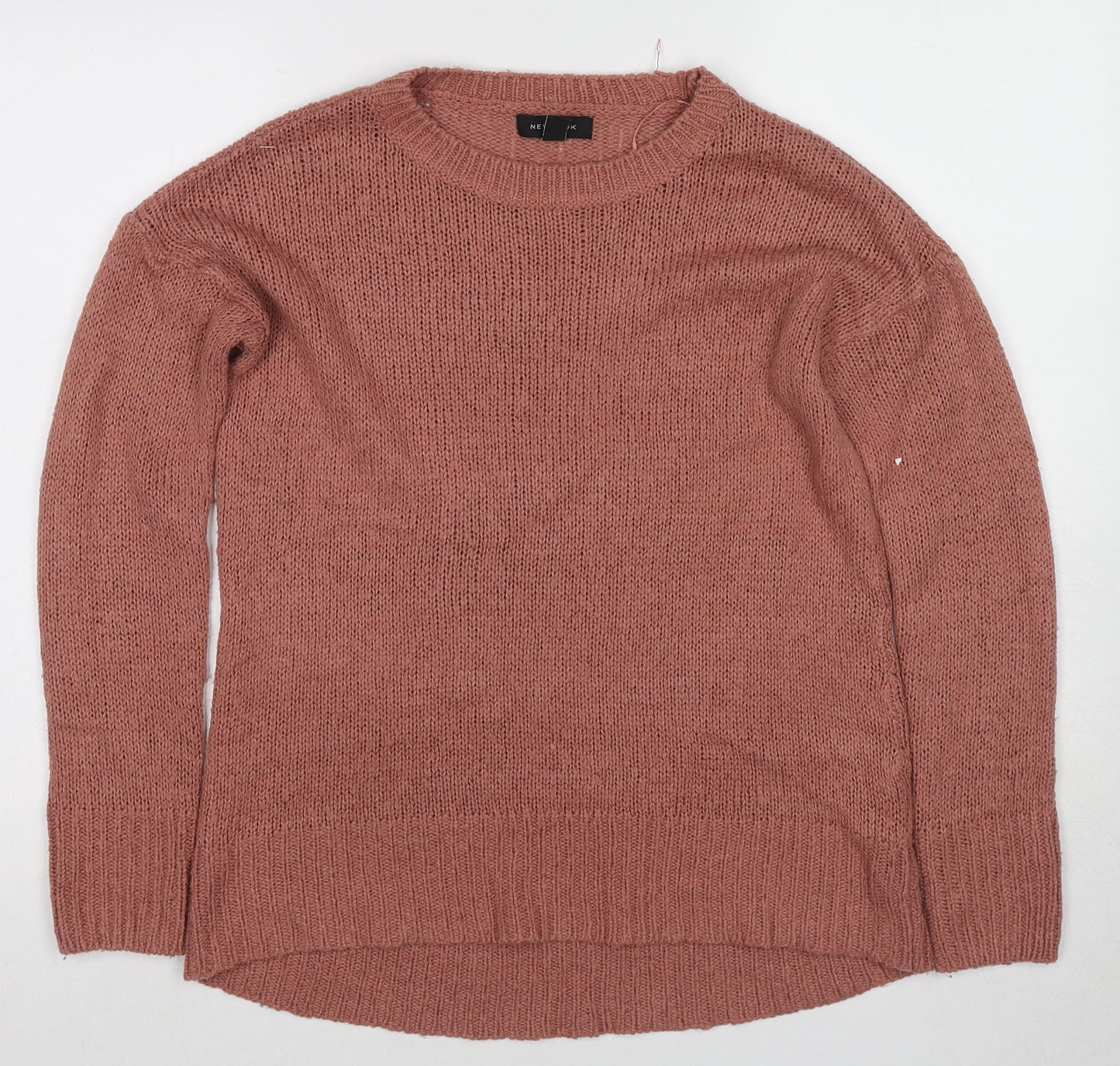 Womens UK Size S New Look Beige Pullover Jumper