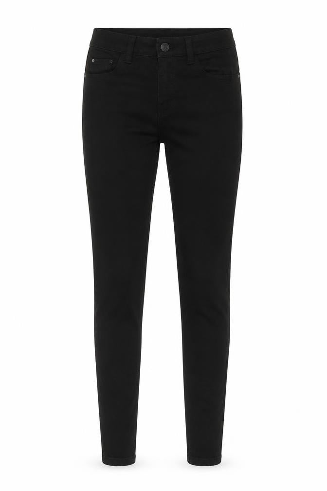 Womens UK Size 6 Denim & Co. Regular Fit Skinny Black Jeans