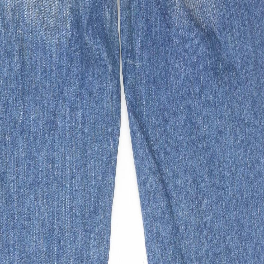 Hollister Womens Blue Cotton Skinny Jeans Size 28 in L31 in Regular Zip