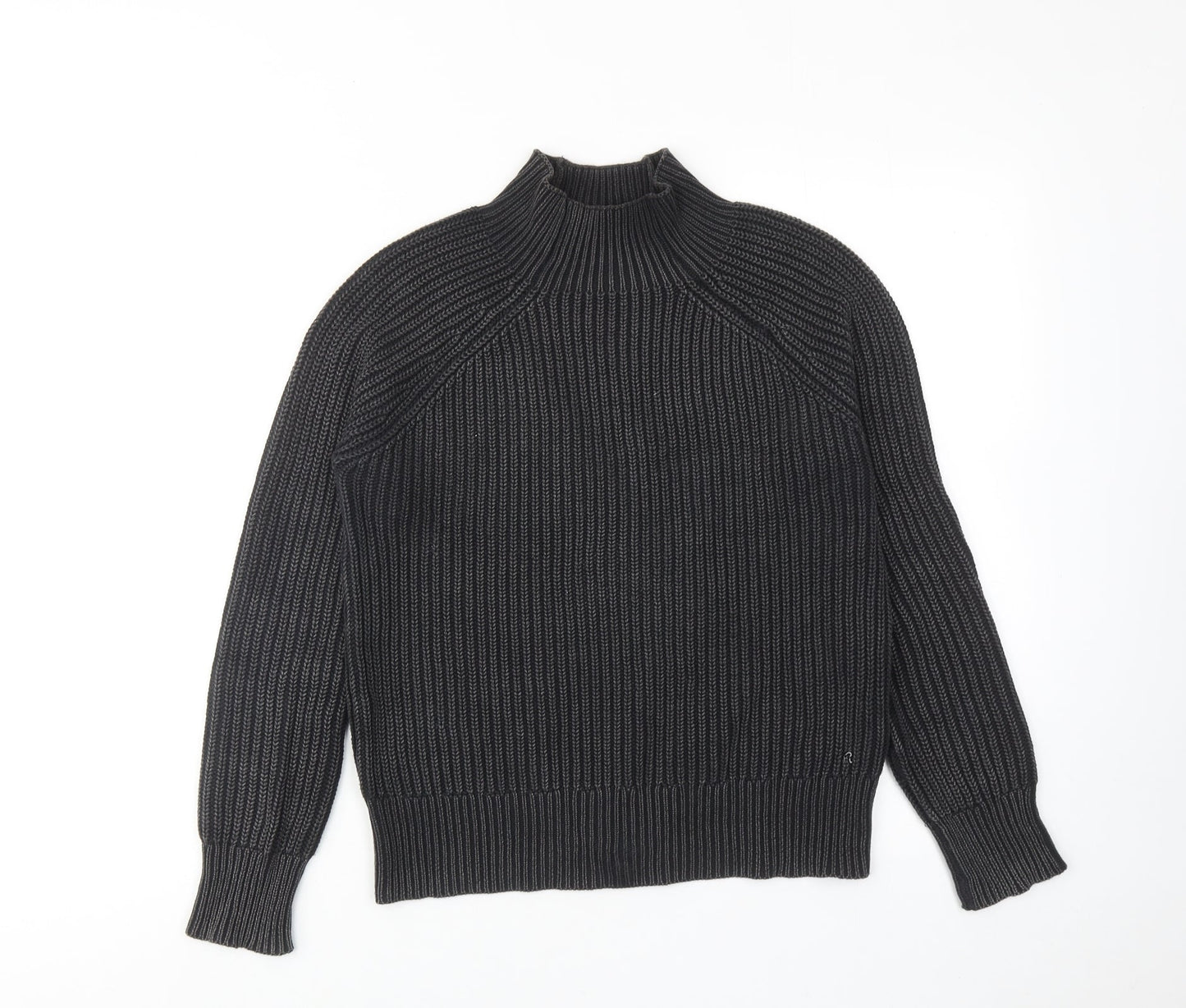 Womens UK Size S Replay Black Pullover Jumper