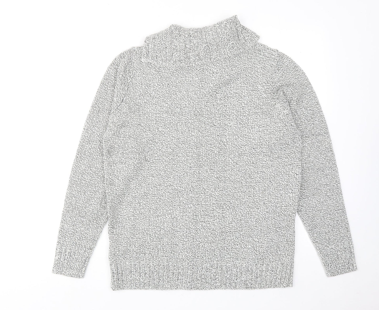 Womens UK Size M Bonmarché Grey Pullover Jumper