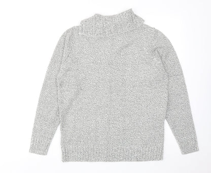 Womens UK Size M Bonmarché Grey Pullover Jumper