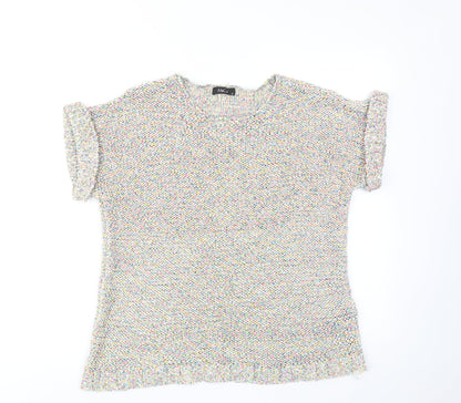 Womens UK Size 18 M&Co Multicoloured Pullover Jumper