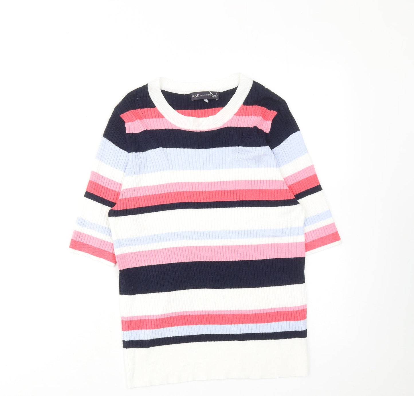 Womens UK Size 16 Marks and Spencer Multicoloured Pullover Jumper