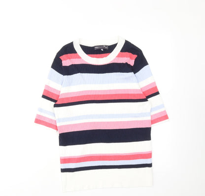 Womens UK Size 16 Marks and Spencer Multicoloured Pullover Jumper