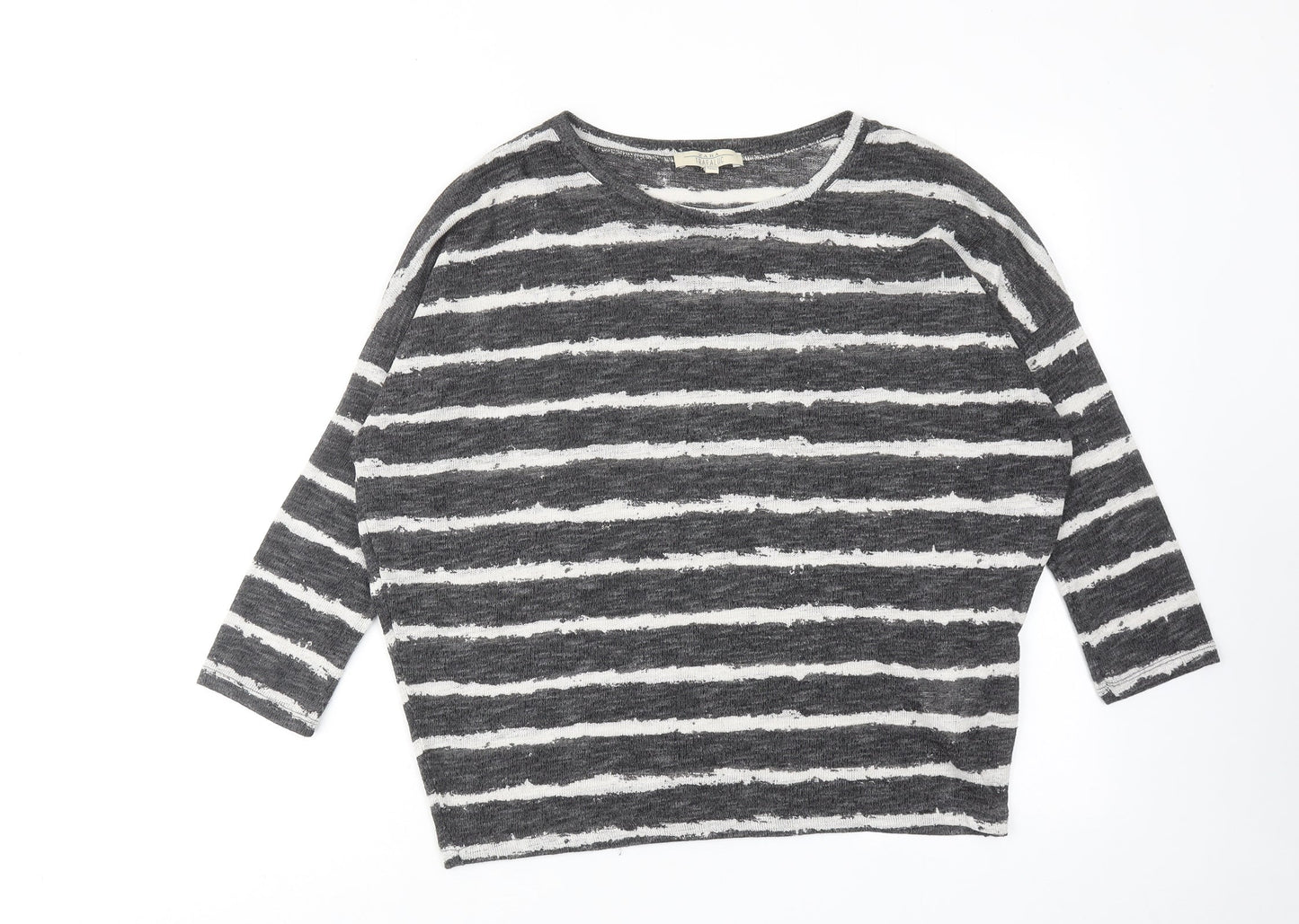 Womens UK Size M Zara Grey Pullover Jumper